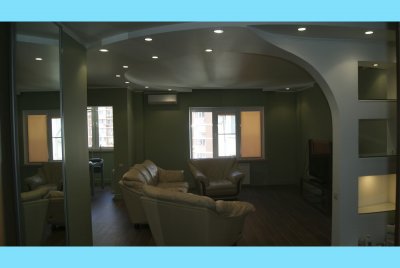 Designer three room flat renovation, 5