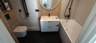 Flat renovation with utilities replacement, 8
