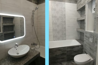 Two room flat with loggias, 8