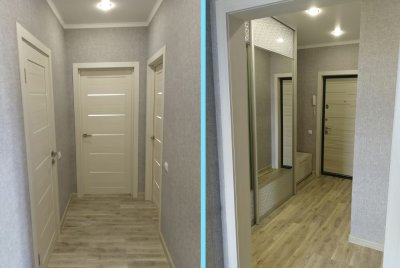 Two room flat with loggias, 14